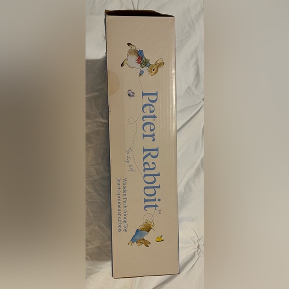 Peter Rabbit wooden push along toy - 12 months plus - Picture 2 of 3
